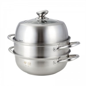 YUTAI 4 Piece Stainless Steel Stack and Steam Pot Set