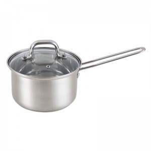 Yutai 18/10 stainless steel 1.5 qt. saucepan with lid,China cookware factory