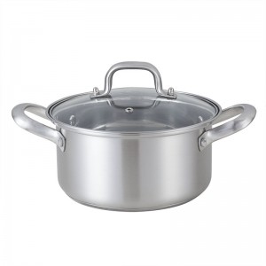 China Factory for Big Stock Pot - wholesale 3 qt stainless steel stock pot,yutai factory China cookware suppliers – Yutai