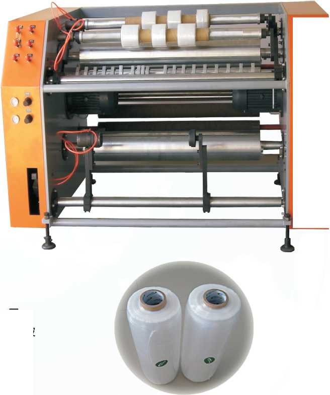Personlized Products China Aluminum Foil 8079 Factory - Semi-automatic pre-stretch film rewinding and slitting machine – Yutwin