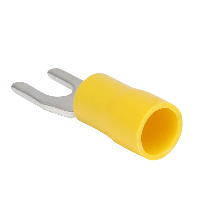 SV series insulated Y type fork crimp terminals,spade terminal connector