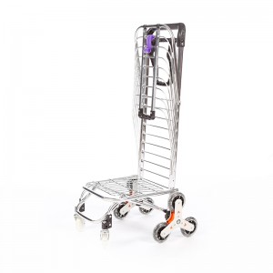 DuoDuo Shopping Cart DG1015 With 3 Swivel Wheels & Removable Canvas Bag