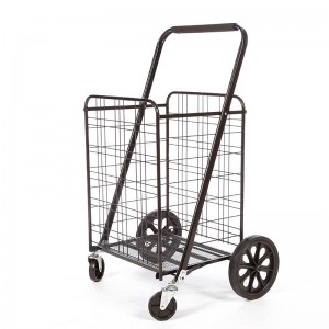 DuoDuo Shopping Cart DG1026/DG1027 with 360° Rolling Swivel Wheels
