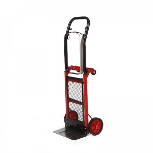 China Wholesale Portable Dolly Cart Suppliers - 2in1 Folding Garden Farm Industry Steel Sack Hand Truck Trolley – DuoDuo