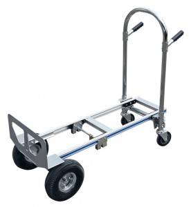 China Wholesale Hand Truck With Solid Wheels Factory - DuoDuo 3 in 1 aluminum multifunction hand truck LH5009  – DuoDuo