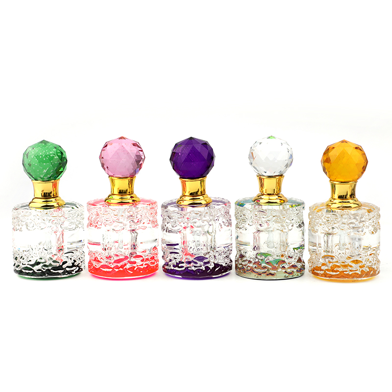 Famous Discount Clear / Frost Glass Perfume Bottle Manufacturer –  3/6/12MLhigh qualitity crystal perfume bottle  – Hongyuan