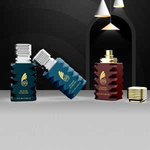 Original design customizable logo perfume bottle 50ml frosted texture perfume bottle