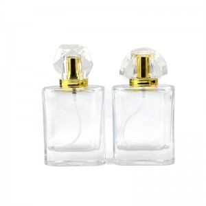 Original Design High Qulity 50ml Transparent Perfume Bottle