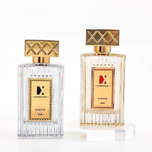 New Design Luxury 100ml Glass Empty Perfume Bottle