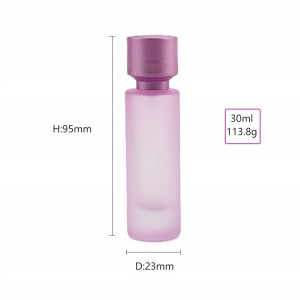 New Design High Quality 30ml Crimp Neck Empty Perfume Bottle