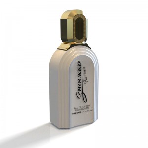 100ML crimp new luxury perfume bottles