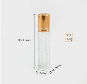 New Design High Quality 3ml Roll-on Luxury Perfume Bottom
