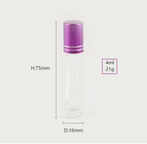 New Design Luxury 4ml Empty Oil Bottle