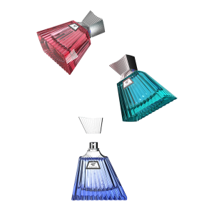 Original design luxury screw cap glass perfume bottle 50ml