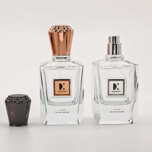 New Design Luxury 100ml Empty Perfume Screw Bottle