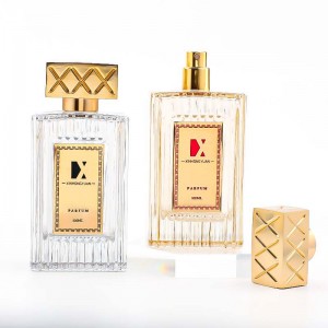 New Design Luxury 100ml Glass Empty Perfume Bottle