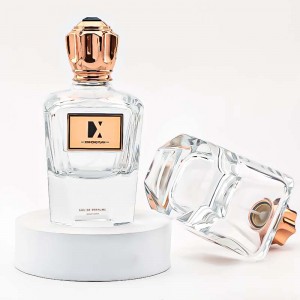 New Design Luxury 50ml Empty Perfume Screw Bottle