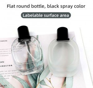 New Design High Quality 30ml Clear Perfume Bottle