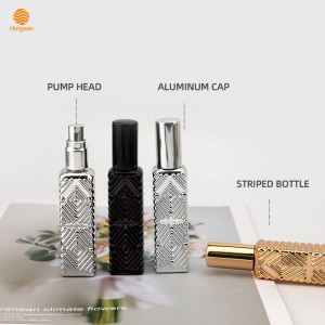 New Design Luxyry UV Empty Perfume Bottle