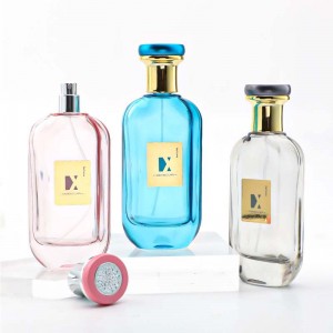 New Design Luxury 100ml Colorful Empty Perfume Bottle