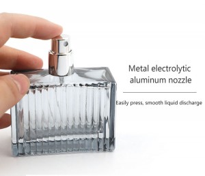 Original Design High Quality 50ml Crimp Neck Perfume Bottle