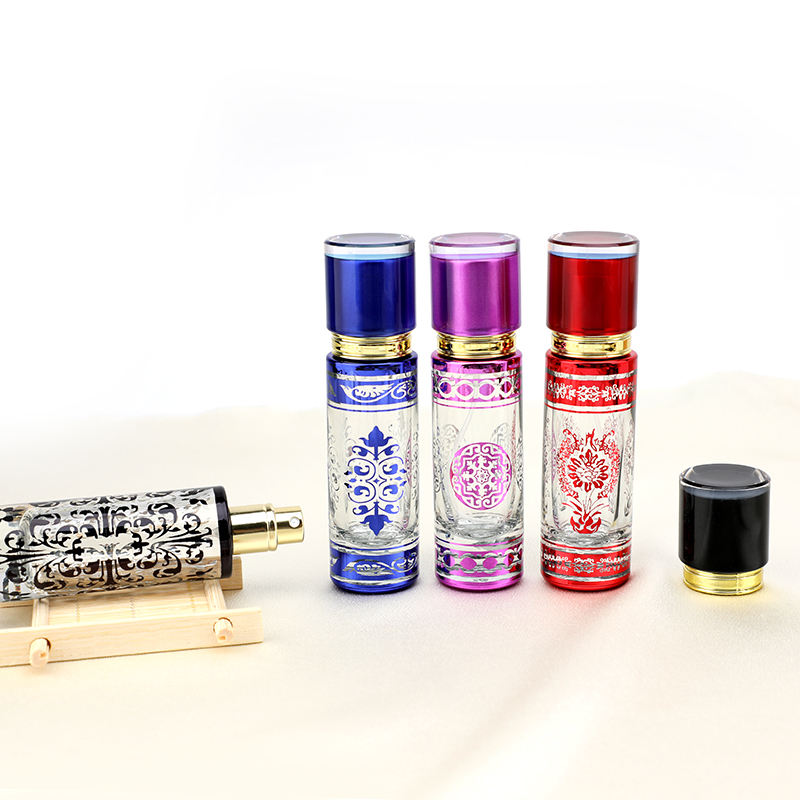 OEM High Quality Women Perfume Bottle Supplier –  Premium uv carving empty perfume bottles 30ml spray perfume bottles – Hongyuan