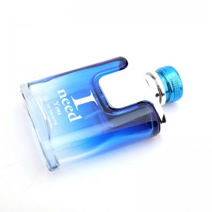 New Design Crimp Neck 100ml Empty Perfume Bottle