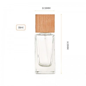 Original Design Hot Sale 30ml Empty Glass Perfume Bottle