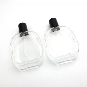 New Design luxury Perfume Bottle 100ml Crimp Neck Perfume Bottle