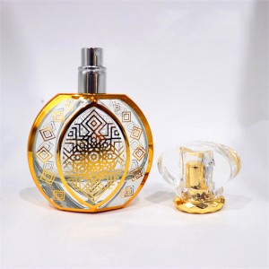 50MLuv engraving arabic perfume bottle STOCK