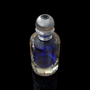 100ML high qualitity orignal design crimp perfume bottle factory