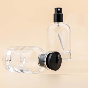 New Design High Quality 50ml Clear Perfume Bottle