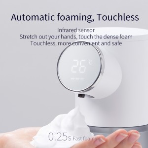Automatic Soap Dispenser Dense Foaming for Bathroom, Kitchen and Hotel for more Sanitary
