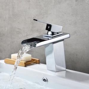 basin waterfall faucet & lavatory faucet & lavatory mixer bathroom