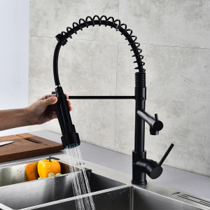 Sink Faucet Stainless steel single handle pull down For Kitchen