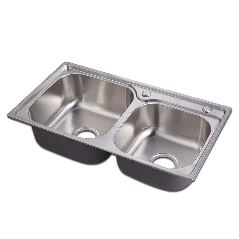 Good Wholesale Vendors Rainfall Kitchen Faucet - SS Double Tensile Kitchen Sink – LETO