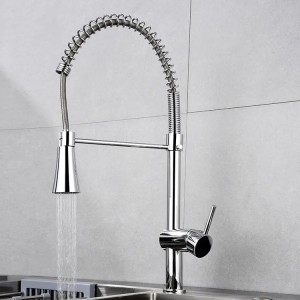 Flexible Pull Out Kitchen Faucet