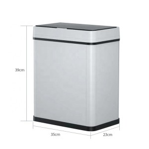 High Quality Smart Waste Bin Household Electronic Touchless Trash Can