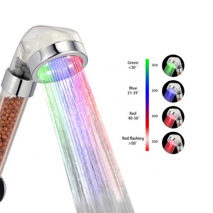 Factory selling Aluminum Bathroom Accessories - LED Hand Shower – LETO