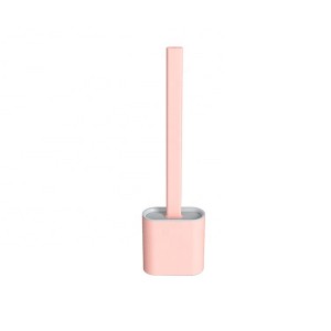 Colorful Deep Cleaning Flexible Household Bathroom Soft high quality Plastic Silicone Toilet Brush