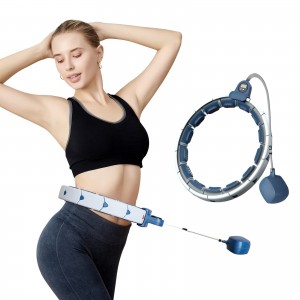 Smart Weighted Hula Hoops 2 in 1 Hoops for Fitness Hoola Hoops for Kids, Beginner Fitness Hoop