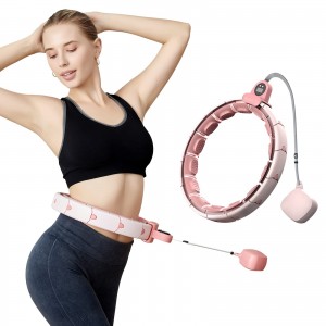Smart Weighted Hula Hoops 2 in 1 Hoops for Fitness Hoola Hoops for Kids, Beginner Fitness Hoop