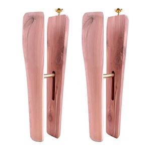 Cedar Boot Shaft Shaper has a distinctive brass-plated knob and made from 100% aromatic red cedar shoe tree
