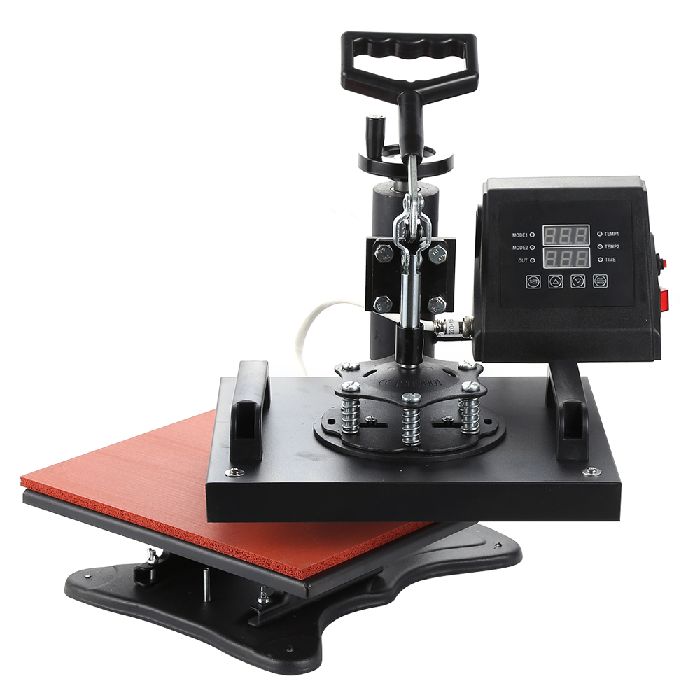 t shirt vinyl press heat press machine ,30 X 23cm allows transfers onto many flat surfaced items, such as fabric, metal,