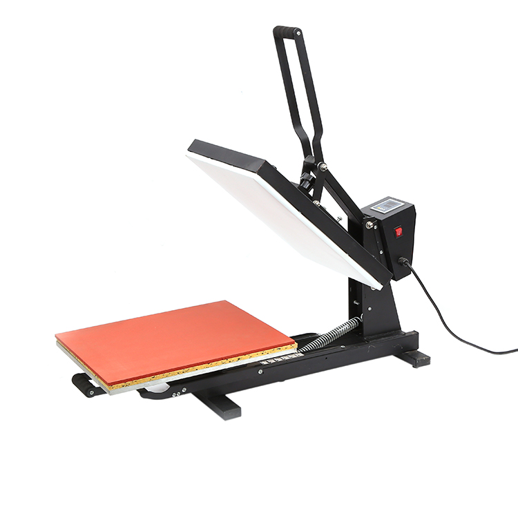15"X15" heat press with pullout drawer and function