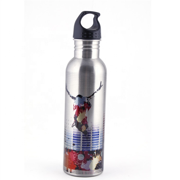 Hot Selling 750ml Sport Aluminium Travel Water Bottle Sublimation Sport Bottle Climbing Kettle