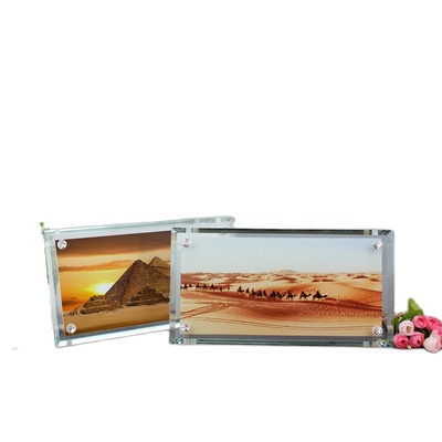 sublimation pictures printed on glass sublimation glass photo frame