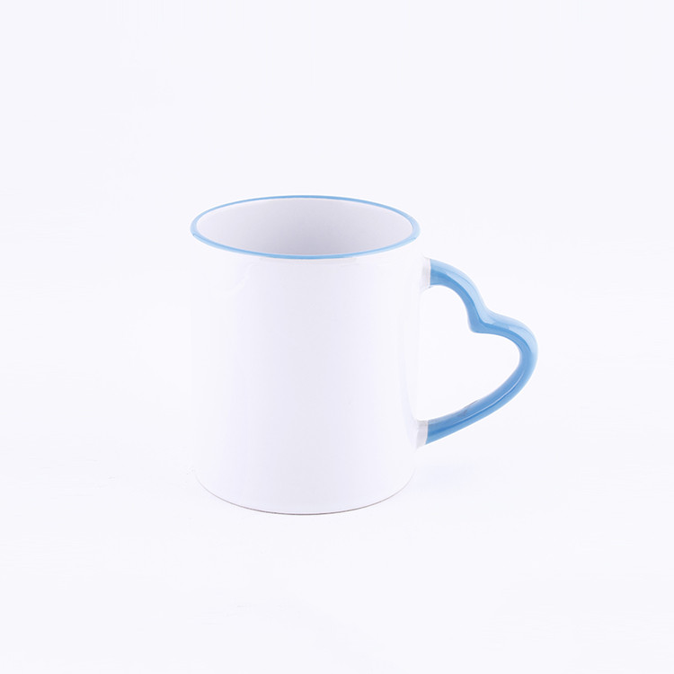 Promotional custom LOGO printed sublimation coffee porcelain ceramic mug
