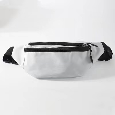 Custom Blank  sublimation single strap women shoulder bag sports crossbody messenger sling bag fanny pack chest bag for man