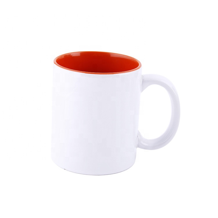 Hot Selling In Amazon Big Capacity Unique Coffee Ceramic Mug Designs  Sublimation Gift Mugs 11oz
